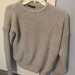 Blue american apparel knitted sweater!